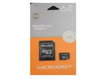 Micro SD Card 64GB - Microdigit Micro SD Memory Card (64GB)