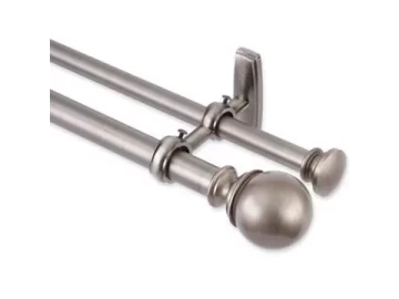 Silver, Black, Gold, Bronze Curtain Rods