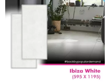 Ibiza White Tile(595x1195)