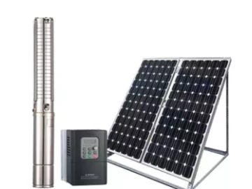 4SDC220V/300DC/67/750W AC/DC Solar Pump (7 x 330W Grade A Mono Panels Included)