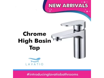 Chrome High Basin Tap