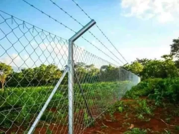 Agriculture plot fencing