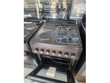 60x60 combined gas and electric stove