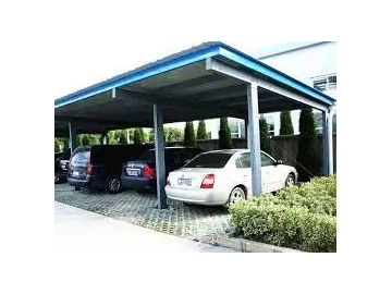 Quality Guaranteed Mild Steel Structure Car Parking Shed