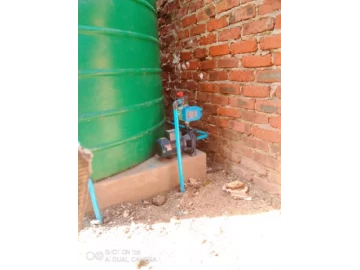 Boost pump, borehole repair installation