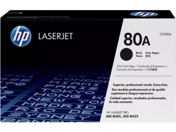 HP 80A LaserJet Toner Cartridge 2,560 pages