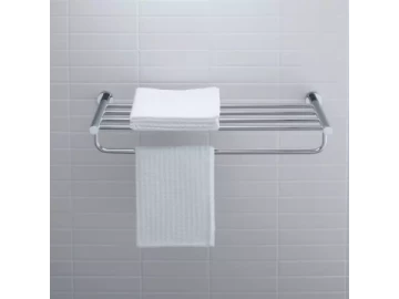 Towel shelve : Chromium Steel