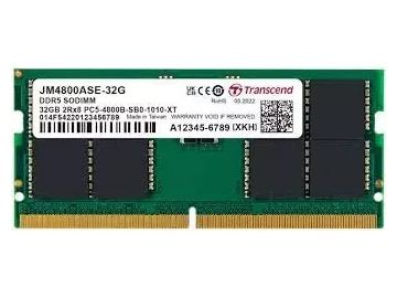Transcend 32GB NOTEBOOK DDR5 4800Mhz Memory