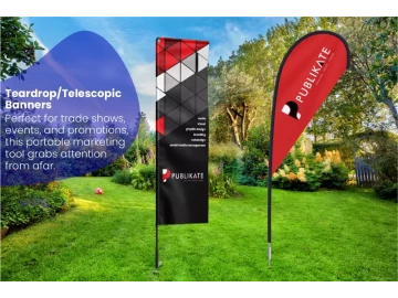Teardrop and Telescopic Banners