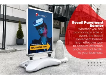 Recoil Pavement Banners