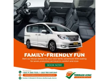 7 Seaters - Minivan- For Hire ( Nissan Serena, Mazda Premacy, Toyota Noah) From