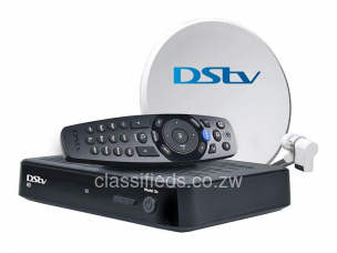 Fully Installed Dstv and Openview Decoder With Dish and Cable