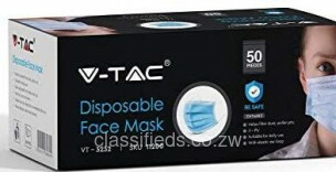 Disposable 3 Ply Face Masks for sale - Bulk Orders Only. Hospital Grade