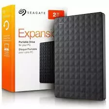 Seagate External Hard Drive 2TB Storage - 12 Months Warranty