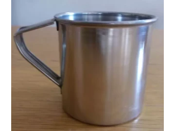 Stainless steel mugs