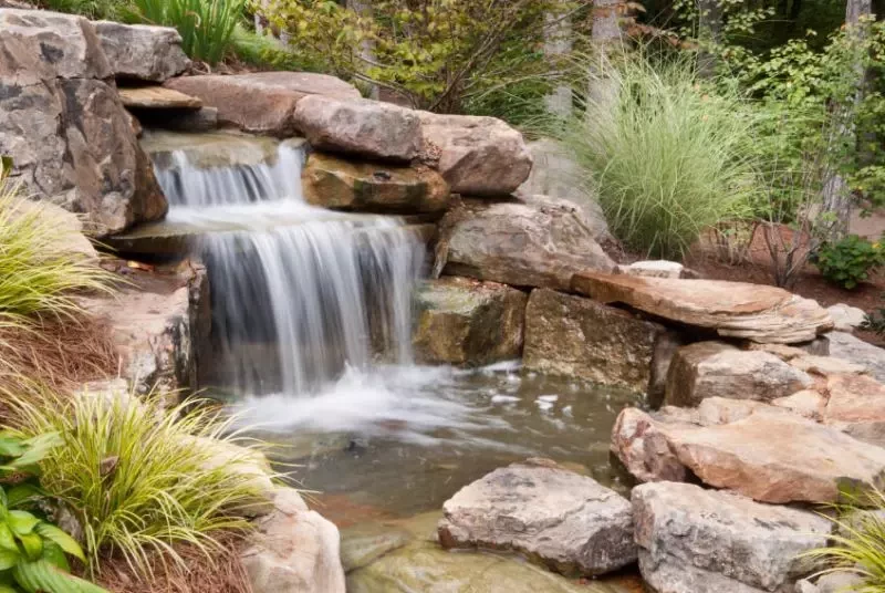 Water Fall Feature Design construction