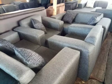 Boxed couches an l shape sofas