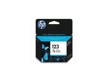 HP 123 Tri-Colour Ink Cartridge