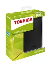Toshiba External Hard Drive 500GB