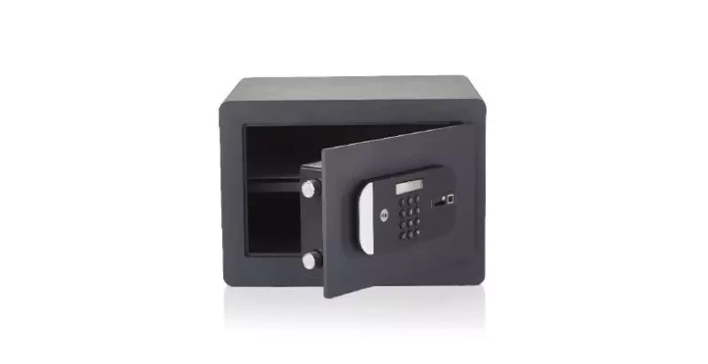 Fingerprint and PIN code operated safe