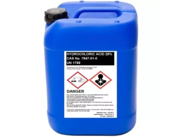 Hydrochloric pool acid 25 litres