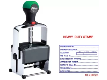 Date Stamps & Name Badges for Corporates, Schools, Government Departments.