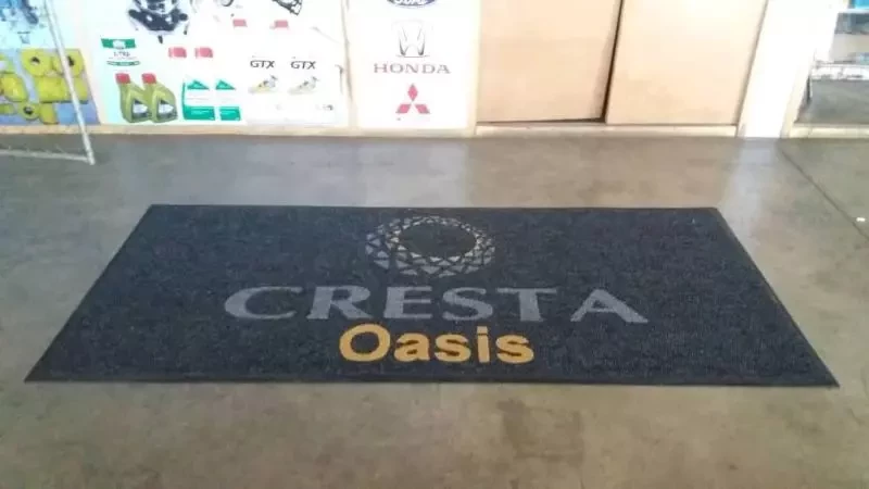 For all your rubber backed Branded Mats.