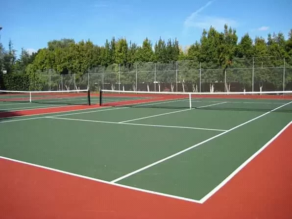 Tennis courts construction & refurbishment.