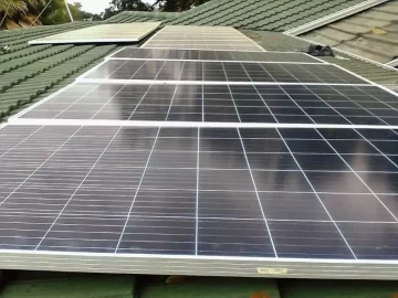 Domestic solar installation