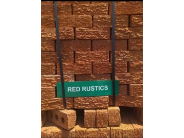 Red Rustic Facebricks /1000