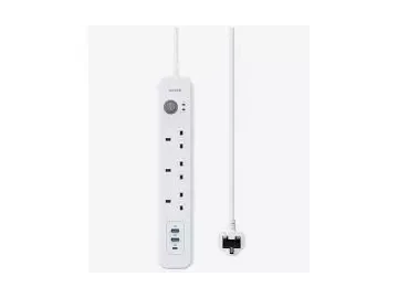 Anker PowerExtend 6-IN-1 USB PowerStrip - White