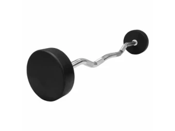 RUBBER BARBELL