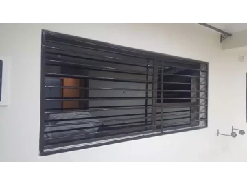 Window burglar bar screen - Round tubes WB013