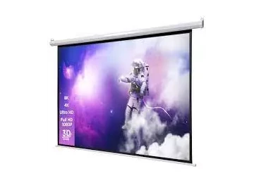 I View E200 Electrical Projector Screen with Remote Control 200×200cms