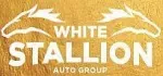 White Stallion Auto Logo