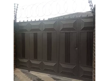 Cladded Panel Gate