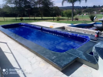 Swimming pool, building, renovations and swimming pool water heating