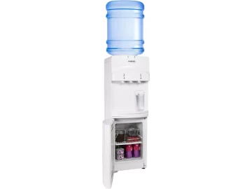 water dispenser with a mini-fridge