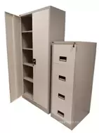 2 door stationary cabinet