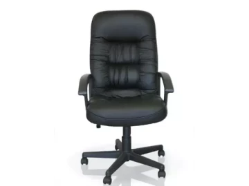 Bella high back leather chair