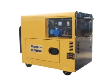 Silent Diesel Generator / 7.5KVA / 220V / 50 Hz / Air Cooled