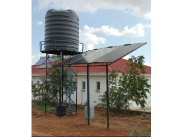 Tank stand, water tank and solar system