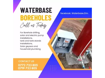 Get your Borehole drilled ,and installed today at very affordable prices !!