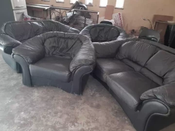 Genuine leather sofas
