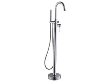 Free standing faucets: High Chromium