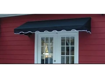Double door awning