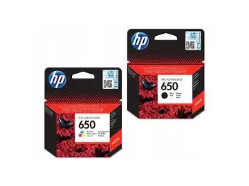HP 650 ink cartridges