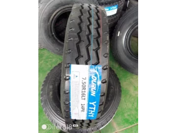 Brand new passenger, commercial and truck tyres