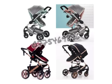 Brand new strollers and walkers