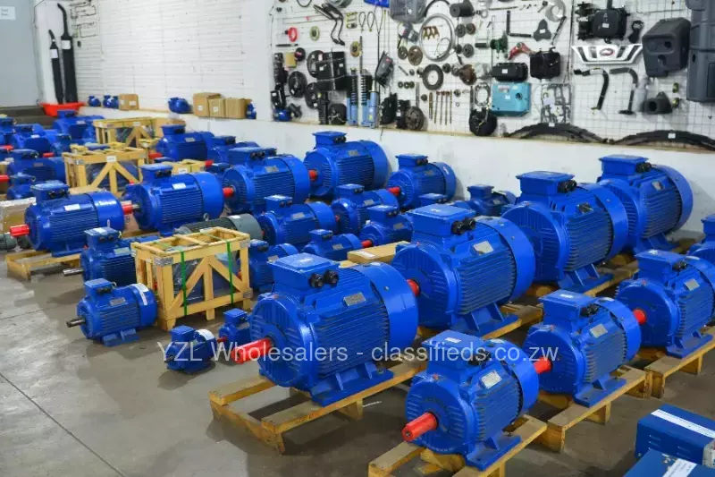 Single Phase and Three Phase Foot Mount Electric Motors